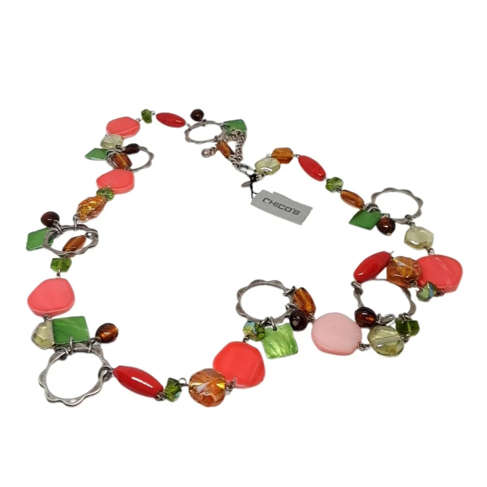 Chico's Multicolor Statement Necklace